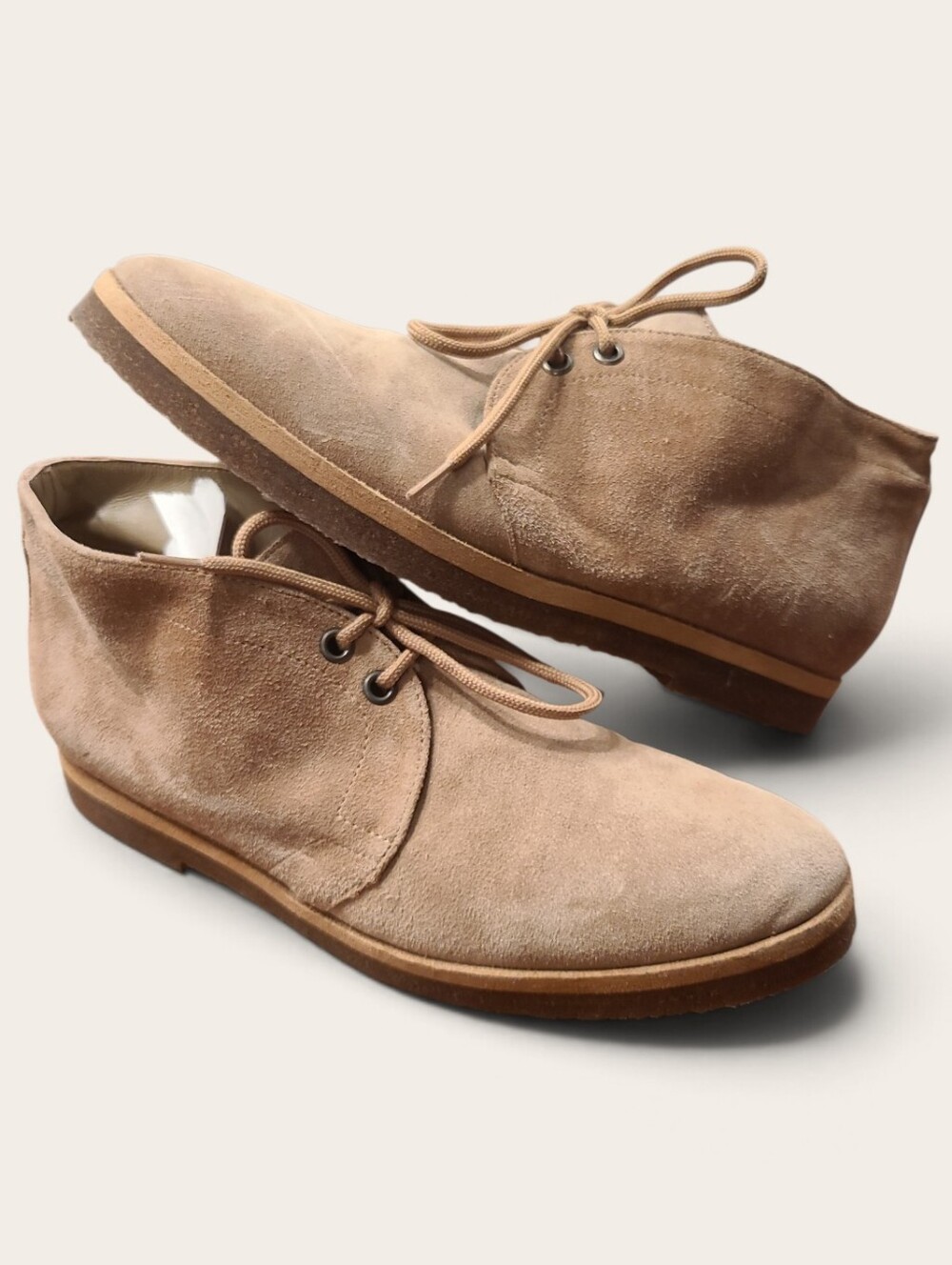 Jenni Kayne Suede Desert Boot Size 38 Coastal Grandmother Cabincore Normcore